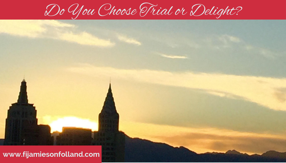 Do You Choose Trial or Delight?