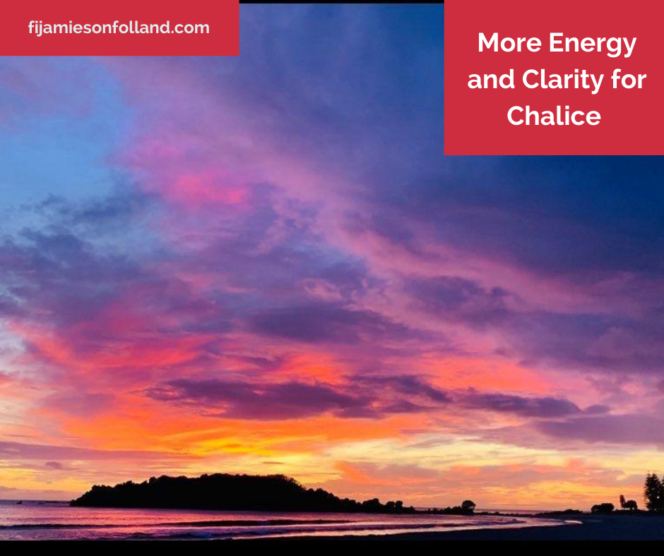 More Energy and Clarity for Chalice