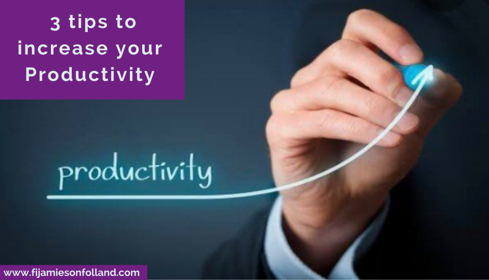 3 tips to increase your Productivity