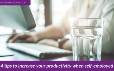 4 tips to increase your productivity when self-employed