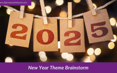 New Year Theme Brainstorm