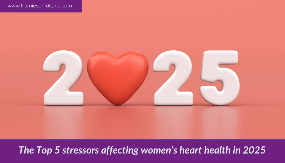 The Top 5 stressors affecting women’s heart health in 2025