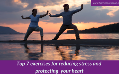 Top 7 exercises for reducing stress and protecting your heart