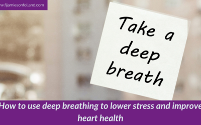 How to use deep breathing to lower stress and improve heart health