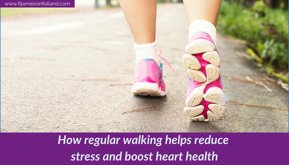 How regular walking helps reduce stress and boost heart health