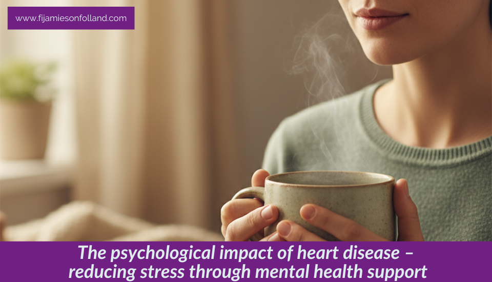 The psychological impact of heart disease – reducing stress through mental health support