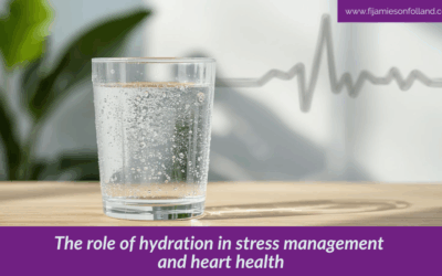 The role of hydration in stress management and heart health