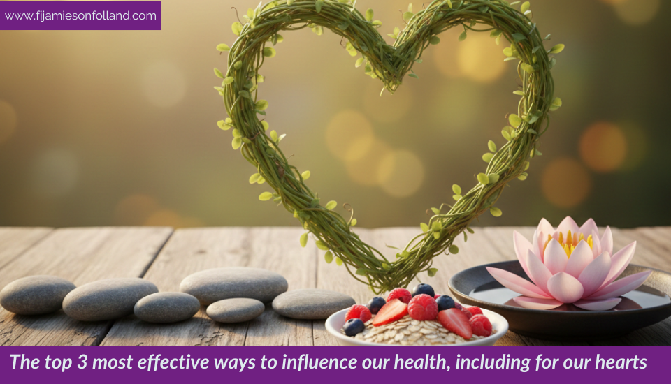The top 3 most effective ways to influence our health, including for our hearts