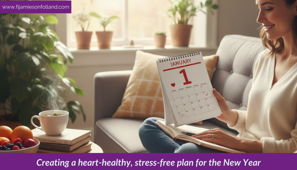 Creating a heart-healthy, stress-free plan for the New Year