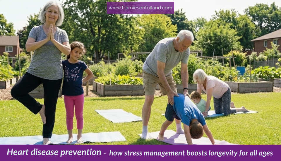 Heart disease prevention – how stress management boosts longevity for all ages