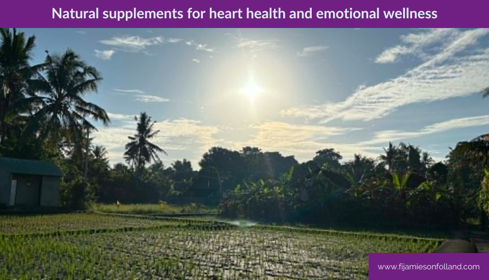 Natural supplements for heart health and emotional wellness