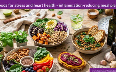 Foods for stress and heart health – inflammation-reducing meal plans