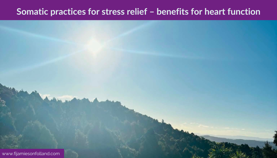 Somatic practices for stress relief – benefits for heart function